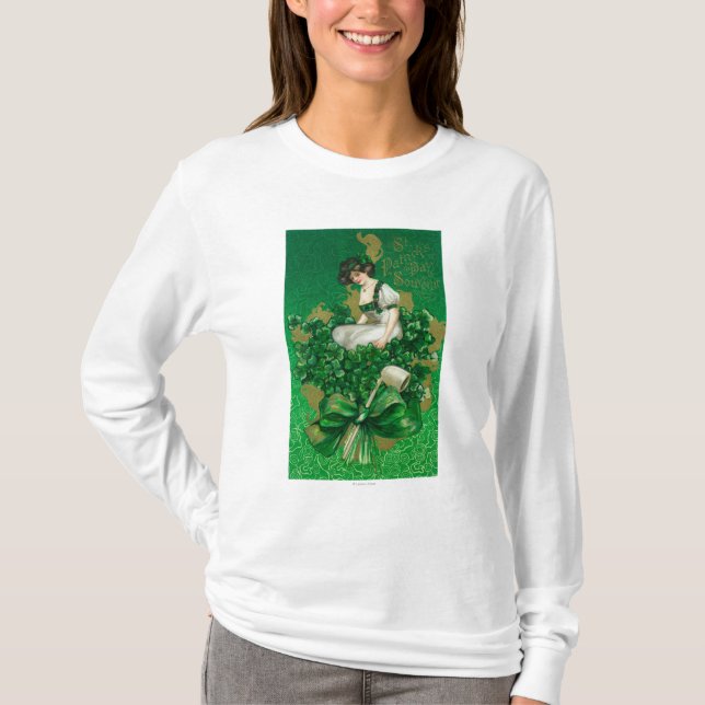 Camiseta Mujer del recuerdo del día de St Patrick en escena (Anverso)