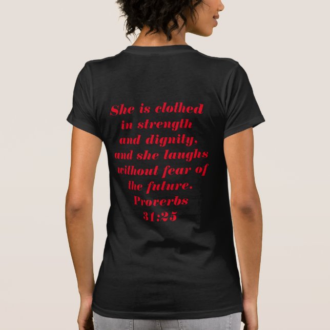 Camiseta mujer del reino (Reverso)
