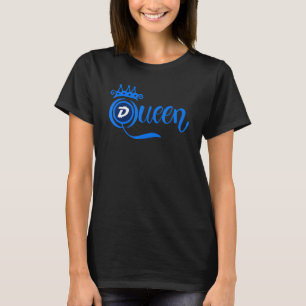 Camiseta Mujer Digibyte Dgb Reina Crypto Cryptocurrency La