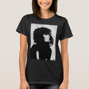 Camiseta Mujer Diosa Gótica Icono de Moda Artística