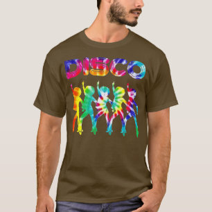 Camiseta Mujer Disco Disco Disco Dance Tema Dye Dance