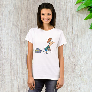 Camiseta Mujer divertida con equipaje emocional