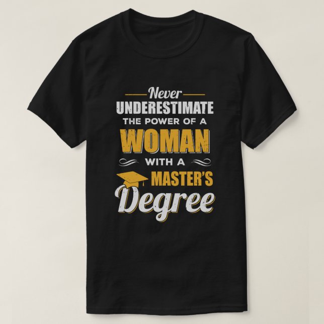 Camiseta Mujer Divertida Con Un Regalo De Licenciatura (Diseño del anverso)