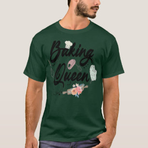 Camiseta Mujer divertida horneando panadería pasteles de co