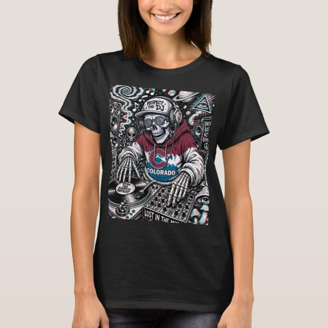 Camiseta mujer Dj Colorado (Anverso)