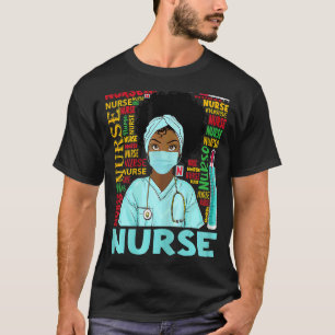 Camiseta Mujer Dy Black Nurse Week 2022 Costume Black Hist
