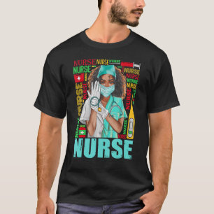 Camiseta Mujer Dy Black Nurse Week 2023 Costume Black Hist