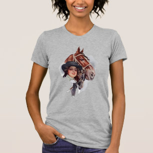 Camiseta Mujer ecuestre