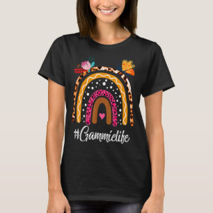 Camiseta Mujer: El leopardo del arcoiris juega vida para la