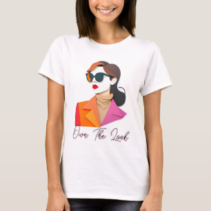 Camiseta Mujer elegante de moda