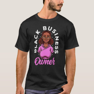 Camiseta Mujer empresaria empresaria de raza negra Lady Ceo