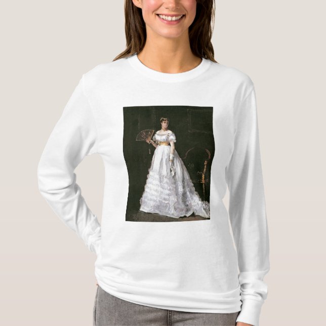 Camiseta Mujer en blanco (Anverso)