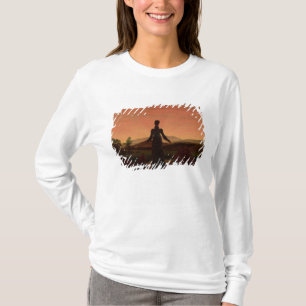 Camiseta Mujer en el amanecer
