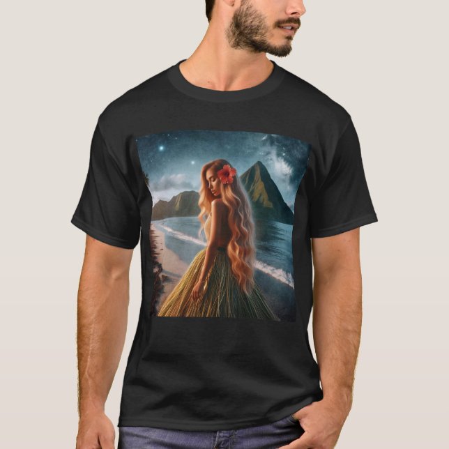 Camiseta Mujer en Falda de Hierba (Anverso)
