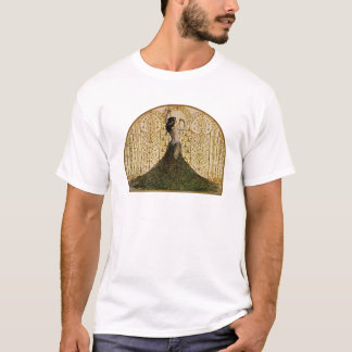 Camiseta Mujer en falda de pavo real