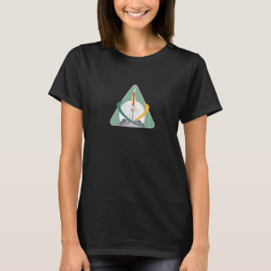 Camiseta Mujer En La Vintage Retro De La Luna A La Que Vamo