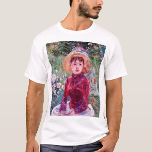 Camiseta Mujer en rojo, Berthe Morisot
