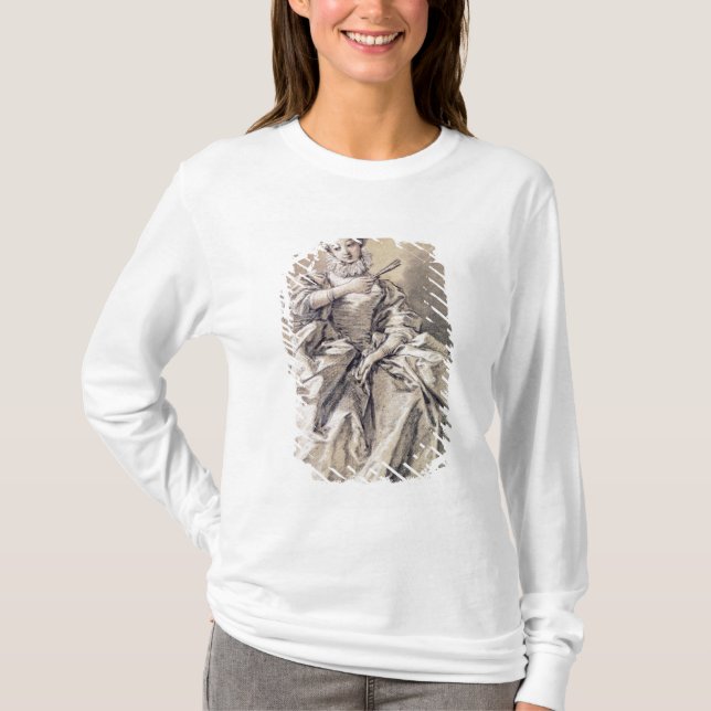 Camiseta Mujer en traje español (Anverso)
