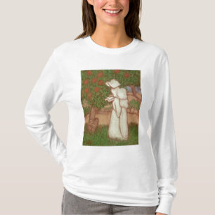 Camiseta Mujer en un vestido blanco, 1896