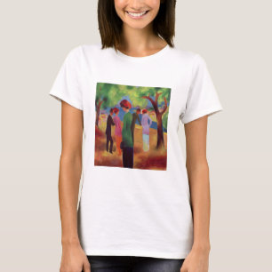 Camiseta Mujer en una chaqueta verde, 1913
