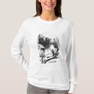 Camiseta Mujer enferma en una cama, quizá Saskia