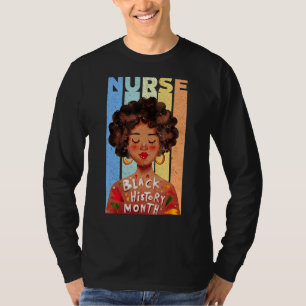 Camiseta Mujer enferma Monto de historia negra africana