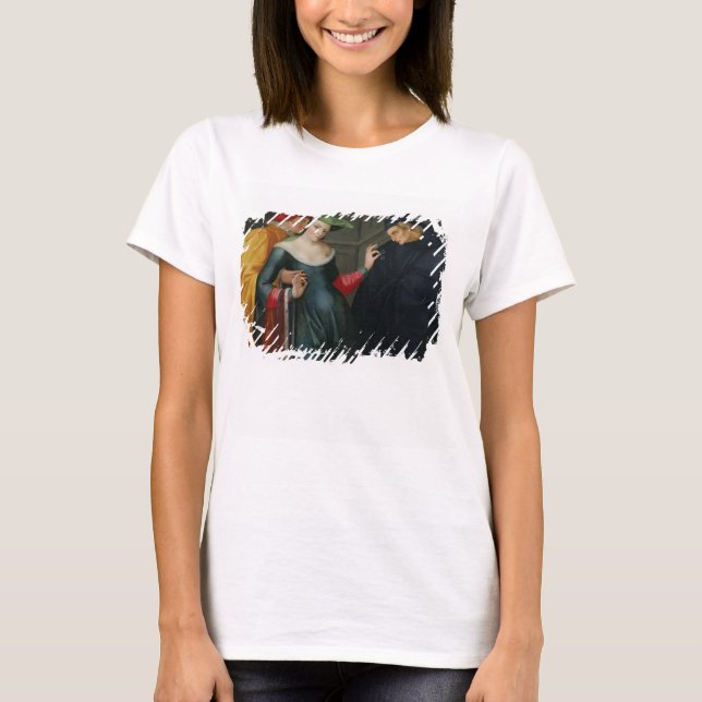 Camiseta Mujer entre dos edades (Anverso)