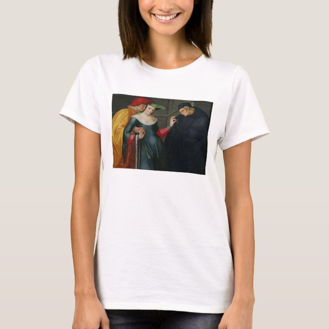 Camiseta Mujer entre dos edades (Anverso)