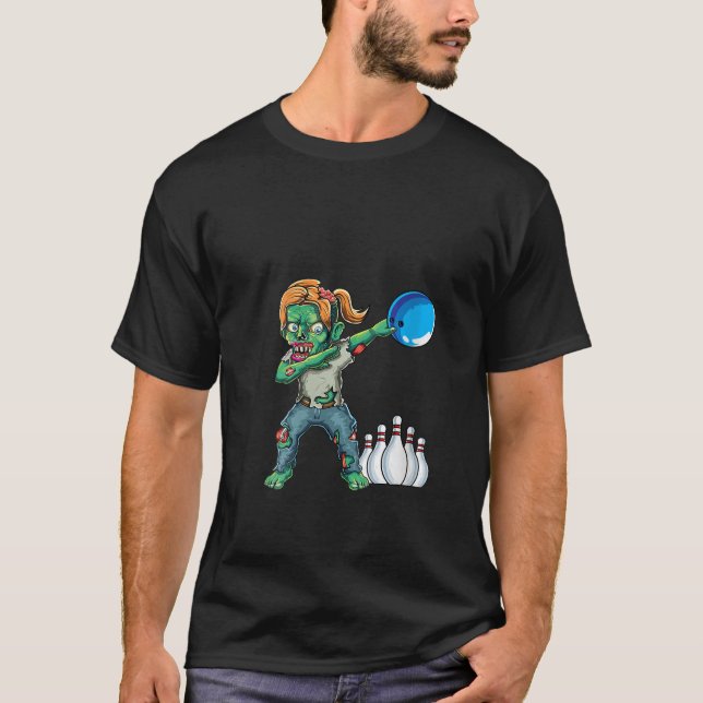 Camiseta Mujer: Equipo Gi de la Liga Zombie Bowling (Anverso)