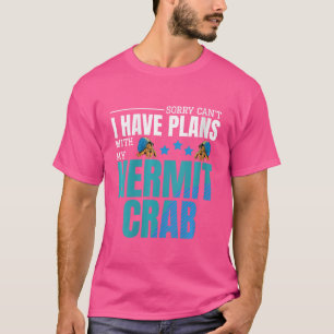 Camiseta Mujer ermitaña dueña de cangrejo raudal animal