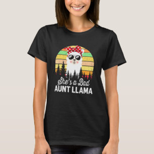 Camiseta Mujer: Es una mala tía llamada a Mama Vintage Suns