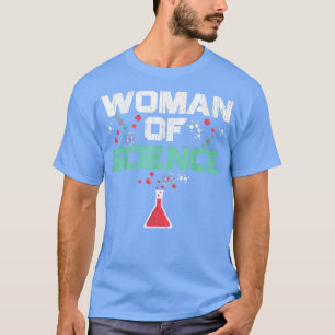Camiseta Mujer: Escuadrón De Ciencia, Ciencia, Ciencia Y Te