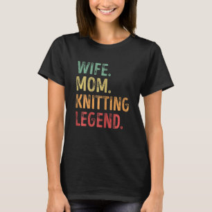 Camiseta Mujer Esposa Mamá Corazón Leyenda