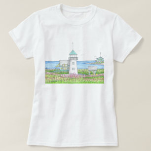 Camiseta Mujer Faro Blanco