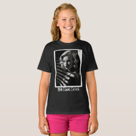 Camiseta Mujer Fatal Noir