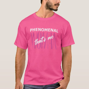 Camiseta Mujer fenomenal que yo aparentar