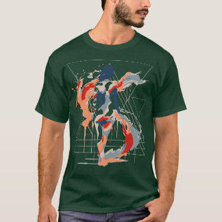 Camiseta mujer geométrica