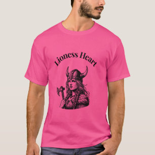 Camiseta Mujer guerrera de la confesión de la leona