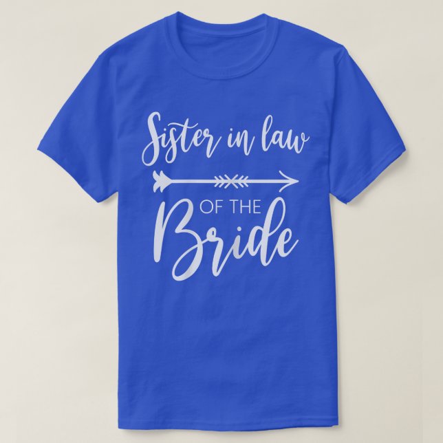 Camiseta Mujer Hermana En Derecho De La Brida Bachelorette  (Diseño del anverso)
