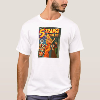 Camiseta Mujer hermosa del espacio del mundo extranjero