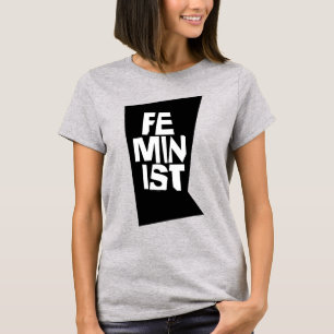 Camiseta Mujer igual imitación del chica femenino feminista