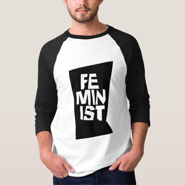 Camiseta Mujer igual imitación del chica femenino feminista (Anverso)