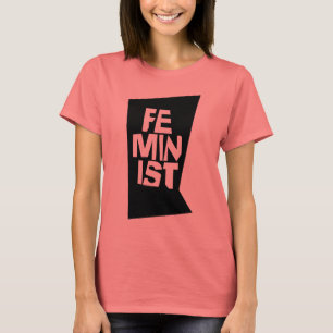 Camiseta Mujer igual imitación del chica femenino feminista