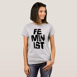Camiseta Mujer igual imitación del chica femenino feminista