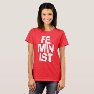 Camiseta Mujer igual imitación del chica femenino feminista