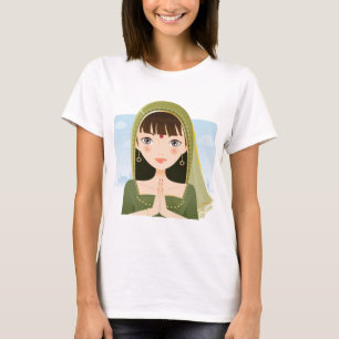 Camiseta Mujer india