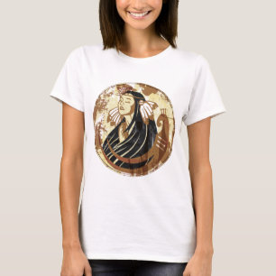 Camiseta Mujer india