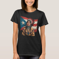 Mujer indígena taína India caribeña puertorriqueña