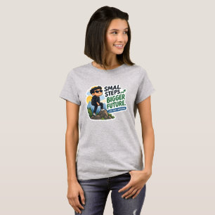 Camiseta Mujer inversora a largo plazo con paciencia genera