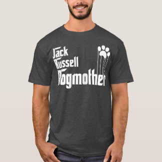 Camiseta Mujer Jack Russell Dog Mom, Jack Russell Dog Moth